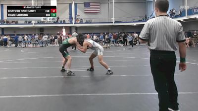141 lbs Consi Of 32 #2 - Brayden Hartranft, F&M - UnAttached vs Ryan Hartung, Binghamton University