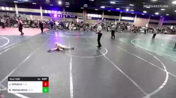 46 lbs Rr Rnd 3 - Jaxon Williams, Total Kaos vs Beckham Westenskow, Westlake WC