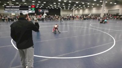 45 lbs Cons. Quarters - Crate Buchanan, Ace Wrestling Academy vs Rhett Soetaert, Tonganoxie Wrestling Club