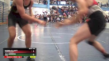 165 lbs Cons. Round 3 - Kai Herrera, Kuna vs Kaden Elliott, South Fremont