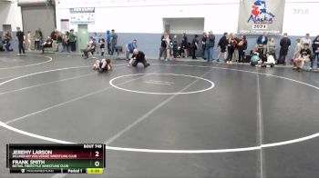 105 lbs Round 3 - Jeremy Larson, Dillingham Wolverine Wrestling Club vs Frank Smith, Bethel Freestyle Wrestling Club