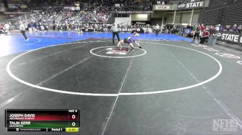 2A 126 lbs Cons. Round 2 - Talin Kerr, Anacortes vs Joseph Davis, Archbishop Murphy