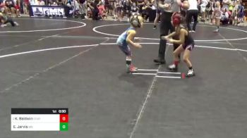 43 lbs Consolation - Kinley Baldwin, Sturgis Youth Wrestling vs Elijah Jarvis, Big Cat WC