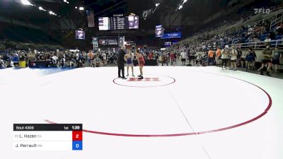 106 lbs Rnd Of 64 - Lytning Hazen, CA vs Judah Perrault, MN