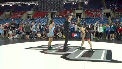 132 lbs Rnd Of 128 - Carter Nogle, Maryland vs Addison Breeding, Florida