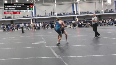 149 lbs Consi Of 32 #2 - Venumadhava Mirel, Naval Academy vs Jude Bowers, F&M - UnAttached