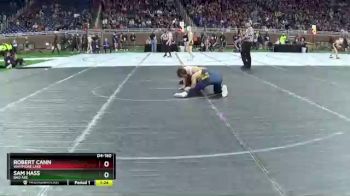 D4-160 lbs Quarterfinal - Sam Hass, Bad Axe vs Robert Cann, Whitmore Lake