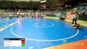 73 lbs Consi Of 8 #1 - Keidyn Madrigal, Valley Vandals vs Julian Smith, Toss Em Up