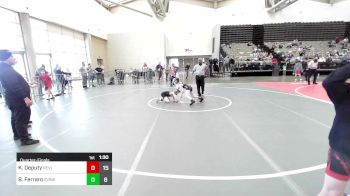 69 lbs Quarterfinal - Kooper Deputy, Revival Orange vs Bennett Ferraro, Steel Valley Knights