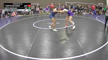 155 lbs Cons. Round 1 - Amaya Abdullah, Rogers vs Caitlyn Gallagher, Edmonds Woodway