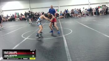 100 lbs Round 2 (4 Team) - Riley Ballard, Daniel Cormier WA vs Zane Messiter, Terps Xpress