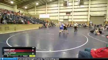 265 lbs Finals (2 Team) - Davin Leroy, Spanish Fork vs Tayte Cooley, Beaver