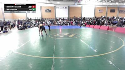 114 lbs Consolation - Elliana Selearis, Amity vs Maisa Allen, Otter Valley