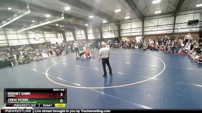 175 lbs 1st Place Match - Rodney Sabin, Uintah vs Crew McGee, Champions Wrestling Club