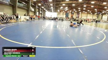 105 lbs Rd# 4- 2:00pm Friday Final Pool - Brayden Wenrich, Gotcha vs Braden Heath, Oklahoma Elite