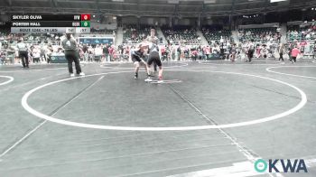 76 lbs Consi Of 8 #2 - Skyler Oliva, Victory Youth Wrestling vs Porter Hall, Husky WC