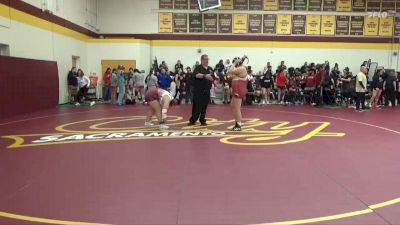 235 lbs Quarterfinal - Grace Mercado, Sacramento City College vs Leilianna Brown, College Of The Redwoods