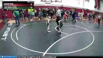 40-44 lbs Round 2 - Treygan Cates, Round Mountain Dragons vs Jacob Noel, Virgin Valley Bulldogs