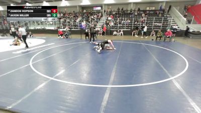 175 lbs Cons. Semis - Jaxon Miller, Ubasa Wrestling Academy vs Zandon Hopson, Reddot Wrestling Club