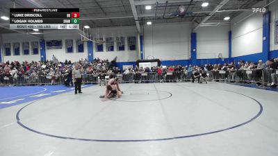 165 lbs Consolation - Luke Driscoll, Bridgewater-Raynham vs Logan Holmes, Shawsheen