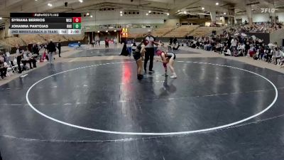 114 lbs 2nd Wrestleback (8 Team) - Syriana Berrios, West Creek High School vs Johanna Pantojas, Riverdale High School