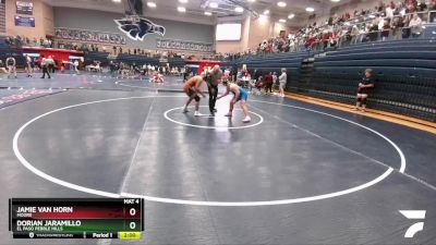 190 lbs Cons. Round 1 - Dorian Jaramillo, El Paso Pebble Hills vs Jamie Van Horn, Moore