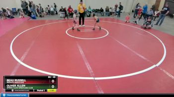 49 lbs Round 1 - Beau Russell, ReZults Wrestling vs Oliver Allen, Spring Klein Wrestling Club