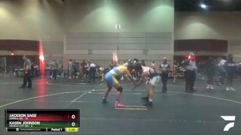 180 lbs Semis & 1st Wrestleback (8 Team) - Kasen Johnson, Vehicle City WC vs Jackson Sage, Lowell WC