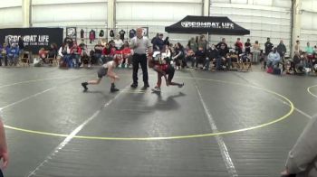 65 lbs Round 3 - Hunter Blanchard, Reed City Youth Wrestling Club vs Tori Jefferson, Mat Psychos