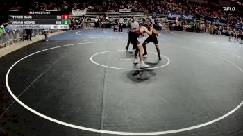 D 2 165 lbs Champ. Round 2 - Tyren Blue, Pearl River vs Julian Nobre, Belle Chasse