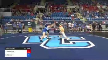 160 lbs Consi Of 16 #1 - Zackary Crawford, Illinois vs Gabriel Carver, Iowa