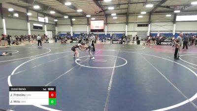 116 lbs Consolation - Josiah Pressley, Grindhouse WC vs Jackson Mills, Grindhouse WC