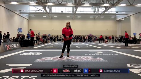 Lucy Drouillard vs Gabriela Filice 2024 ADCC Niagara Open