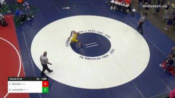 77 lbs Prelims - Zanon Cieslak, Shaler vs Angelo Lamonte, Reynolds