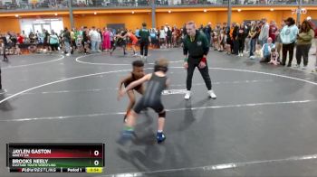 60 lbs Champ. Round 2 - Brooks Neely, Eastside Youth Wrestling vs Jaylen Gaston, Ninety Six