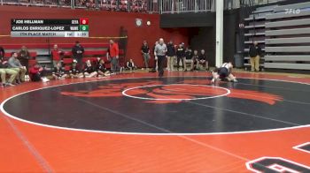 106 lbs 7th Place Match - Joe Hellman, Cedar Falls vs Carlos Enriquez-Lopez, Waterloo West