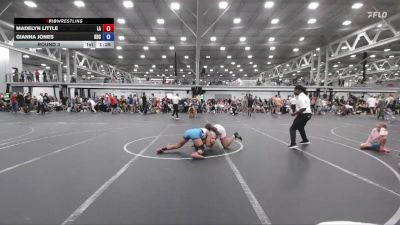 130 lbs Round 3 - Madelyn Little, Lady Assassins vs Gianna Jones, Kraken Dream Crushers