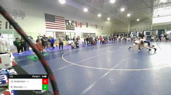 175 lbs Semifinal - Ryker Roundy, Davis Wrestling Club vs Ulysses Anderton, Sanderson