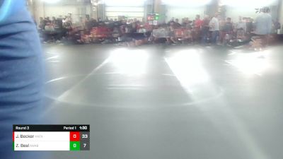 96 lbs Round 3 - Jerron Becker, Mat Assassins vs Zahn Beal, Askren WA Black