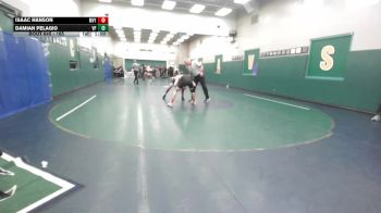 165 lbs Cons. Round 3 - Damian Pelagio, Villa Park vs Isaac Hanson, Murrieta Valley
