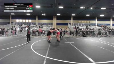 191 lbs Consi Of 8 #1 - Isabela Rangel, Big WC vs Layla Lopez, Trabuco Hills HS