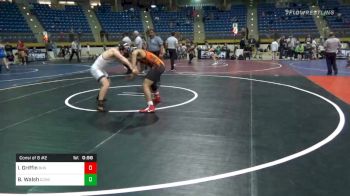 Consolation - Irail Griffin, Black Hills Stampede vs Brian Walsh, Miami Columbus HS