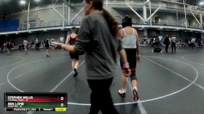 115 lbs Round 3 - Ben Lomb, Hampton vs Stephen Willis, Colonial Pride