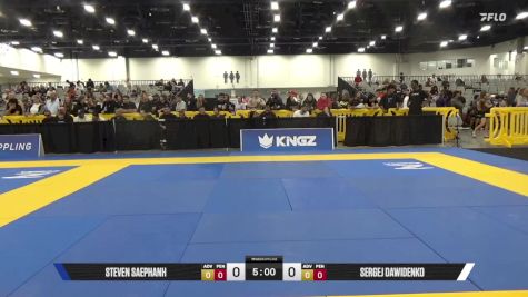 Sergej Dawidenko vs Steven Saephanh 2025 World IBJJF Jiu-Jitsu No-Gi Championship