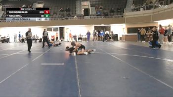 172 Championship Bracket Cons. Round 3 - Christian Bass, Oconomowoc vs Adam Hall, Mounds View