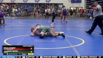 175 lbs Champ. Round 3 - Kyle Lathrop, COLUMBUS GROVE vs Cameron Urivez, TINORA