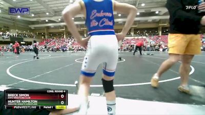 76 lbs Cons. Round 4 - Breck Simon, Hays Wrestling Club vs Hunter Hamilton, Greater Heights Wrestling