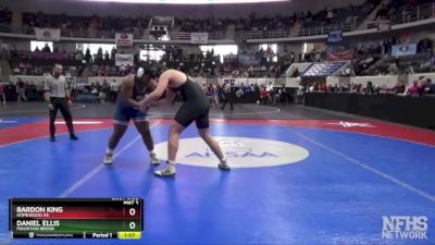 6A 285 lbs Semifinal - Bardon King, Homewood Hs vs Daniel Ellis, Mountain Brook