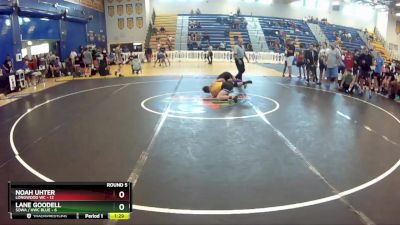 126 lbs Round 5 (8 Team) - Noah Uhter, Longwood WC vs Lane Goodell, SOWA / HWC BLUE