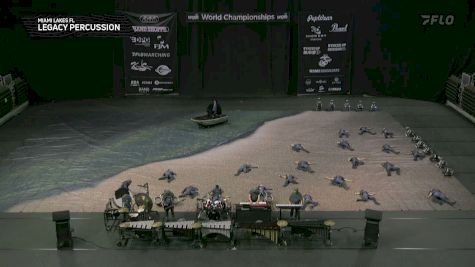 Legacy Percussion "Miami Lakes FL" at 2026 WGI Percussion/Winds World Championships